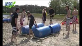 Lisso watersportdagen Sondervick College Veldhoven watersportdag op het E3 Strand Eersel.avi