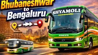 “Bhubaneswar ru Bengaluru Bus re Jatra 🚍🚍 | 1,500 KM Journey Experience | | Travel Vlog”