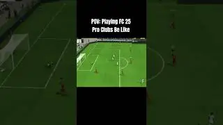 BEST GOAL ON FC 25 PRO CLUBS #fifa #easportsfc #fc25 #eafc25 #fifa25 #proclubs