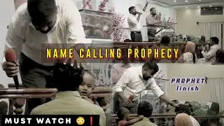 MUST WATCH 😳❗| Name Calling Prophecy | Prophet.Linish Tennison #prophecy #propheticword #prophet