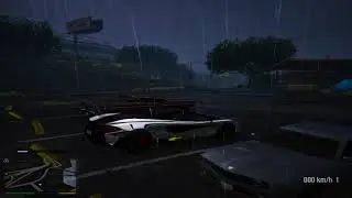 Grand Theft Auto V |Natural Vision Remastered |4K RAIN /THUNDER