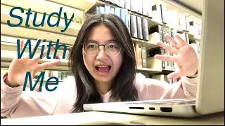 30min Real Study/ pomo timer/ writing/ wite noise/ library