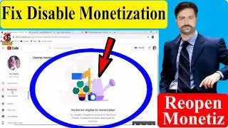 How To Fix You Are Not Eligible For Monetization Problem || Re Enable Monetization