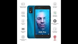 ITEL A23 PRO JIO (LAKE BLUE, 1GB RAM, 8 GB STORAGE, 5'' BRIGHT DISPLAY) (L5006C)