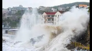 Typhoon Maria makes landfall in East China, Wenling City, Zhejiang, Fuzhou, Taiwan, Taipei,
