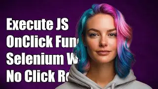 Execute JavaScript OnClick Function in Selenium WebDriver Without Click