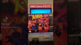 Is this the best superhero game on the SNES? #xmen #supernintendo #retrogames