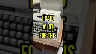 Turning $70 into $250 #typewriters #reseller #ebayreseller #thrifting #thrifted #thriftstorefinds