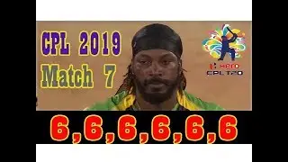 CPL 7th Match 2019 | Jamaica Tallawahs vs St Kitts and Nevis Patriots Highlights