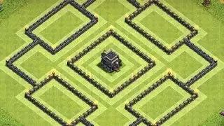 Th9 Defense base | Diseño de aldea | Clash of Clans