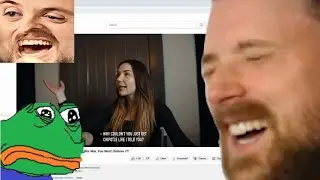 Forsen Laughs! Forsen reacts to Girl Gets Cheeks CLAPPED While Boyfriend Fights War!