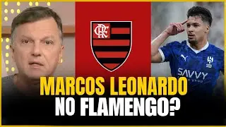 O Flamengo vai conseguir trazer Marcos Leonardo? Mauro César é Sincero sobre a contratação!