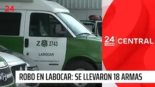 Robo en Labocar: delincuentes se llevaron 18 armas de fuego | 24 Horas TVN Chile