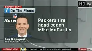 Packers fire head coach Mike McCarthy   Cardinals def Packers 20 17