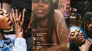 ASIAN DOLL and KING VON MAKE OUT on INSTAGRAM LIVE❤ - XPOSEDDAILY