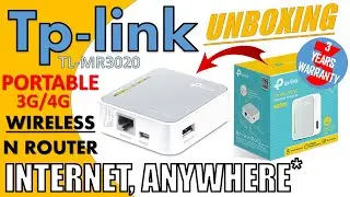 Use Internet Everywhere! | Tp-Link TL-MR3020 Portable 3G/4G Wireless N Router Unboxing
