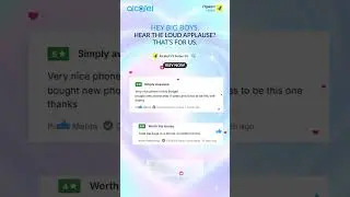 Alcatel V3 Series 5G winning hearts!
