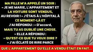Ma fille m'appelle la nuit : « Je me marie, l'appart et la voiture vendus, adieu ! »