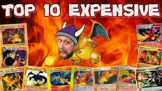 Top 10 Expensive Charizard Pok&eacute;mon Cards!