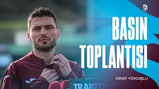 Futbolcumuz Okay Yokuşlu basın toplantısı d&uuml;zenledi