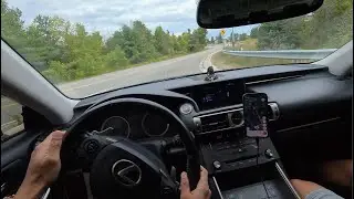 Lexus IS300 POV to FOS Car Meet up and Drift