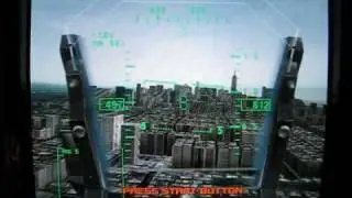 SEGA Strike Fighter City Flying