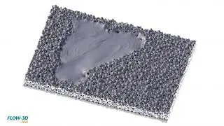 LPBF Zigzag Simulation | FLOW-3D AM