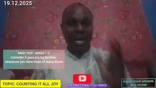 TOPIC: COUNTING IT ALL JOY