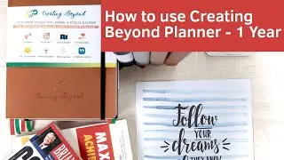Creating Beyond Life Planner - How to use guide (1 Year Planner)