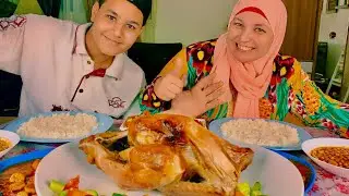 تحدى المطاعم المشهوره🍗🍖 /محدش يقدر ينافس طبيخ الام لانه مطبوخ بحب♥️
