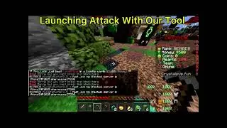 How To Down Any Minecraft  Server From Ddos Attack || Crashed Rgnetwork Minecraft Server