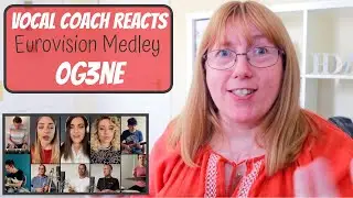Vocal Coach Reacts to 'OG3NE' Eurovision Medley Home Isolation Version