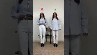 different way to wear a shirt. very smart #fashion hacks for girls #fashion ideas#hairstyles