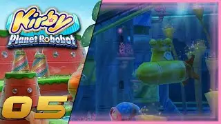 L'EAU ET LA GLACE ! | Kirby Planet Robobot - Ep05 [KrossLiNks]