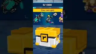 Opening a Fighter Chest - Pixel Gun 3D