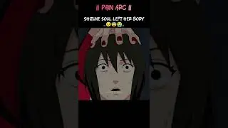 Shizune soul left her body..😨|| #anime #naruto #narutoshippuden #pain #shortsfeed