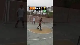 ◀️back shot ✅ drills ⛹️#shorts #rollball #shotsvideo #skating#skate#skater #shivomsainiskater#drills
