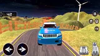 US Police Car - Offroad Police Van Chasing Crime Driving - Android GamePlay #3