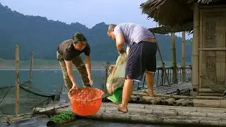 Building From Scratch: Making Fish Cages And Bamboo Rafts For Survival