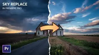 The Easiest Way to Replace the Sky in Adobe Premiere Pro! 2025