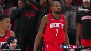 FlightReacts To PISTONS at ROCKETS | FULL GAME HIGHLIGHTS | October 24, 2025!