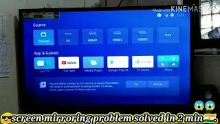 #Screenmirroring Mi Tv Screenmirroring Problems Solved | Screencasting | Screen mirroring | #Android