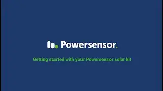 How to install your Powersensor solar & home energy monitor