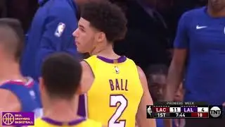 Lonzo Ball Official NBA Debut Highlights vs Clippers 2017 10 19  3 Pts, 9 Reb, 4 Ast