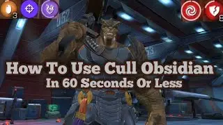 How To Use Cull Obsidian | Cheese Combo SP2 Rotation Guide MCoC