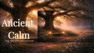Cricket Sounds with a Gentle Bedtime Story for Sleep | Oak Tree's Whispered Secrets | Sleep Story