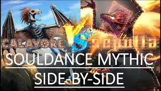 SoulDance Mythic Side by Side! Calavore vs Sepulla Comparison! War Dragons Guides