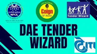 DAE Tender Wizard Registration and Tender Filing #etendering #dae #tender #wizard #npcil #uptender
