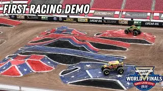 First Racing Demo!! | Monster jam World Finals 2025