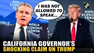 California Guv Newsom goes ballistics as his speech cancelled after Trump&rsquo;s event at USA house
